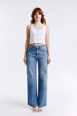 CROP TOP WITH EMBELLISHMENTS