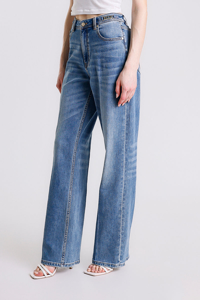 JEANS WIDE LEG STRAIGHT