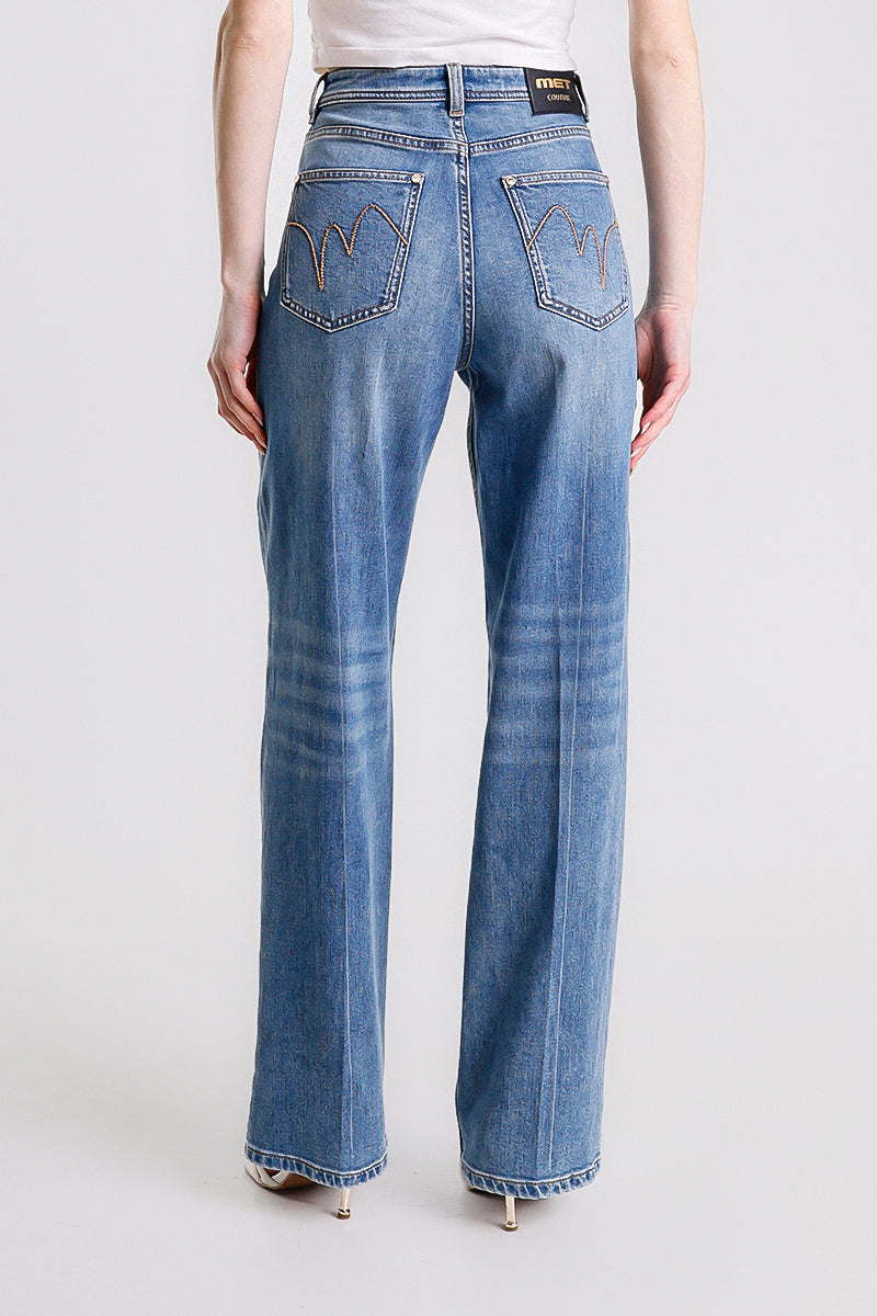JEANS WIDE LEG STRAIGHT