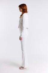 GIACCA CROPPED BULL DENIM