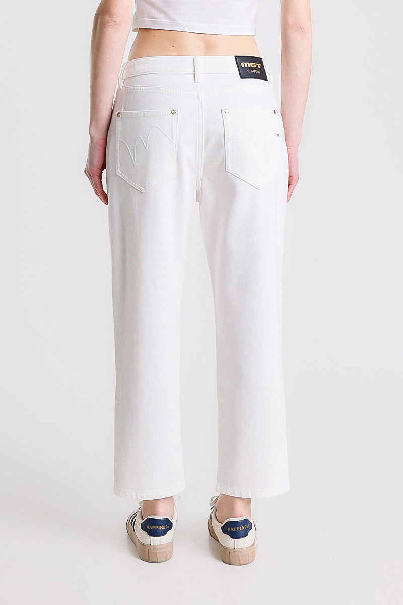 PANTALONE MUM FIT IN BULL DENIM