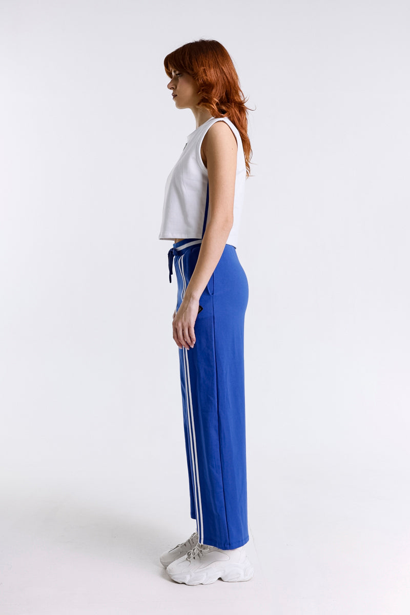 PANTALONE FELPA BANDE LATERALI