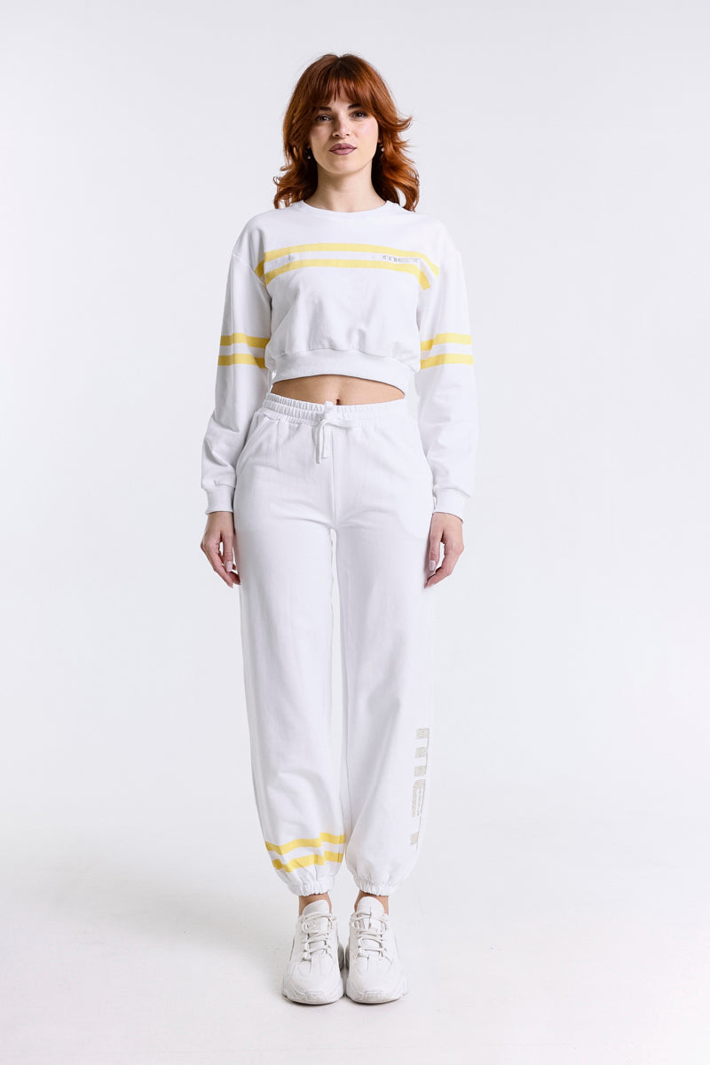 COMPLETO FELPA LOGO STRASS