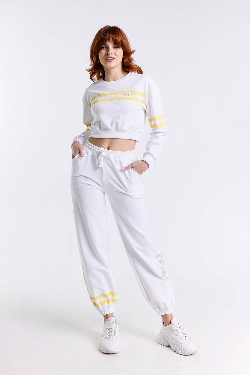 COMPLETO FELPA LOGO STRASS