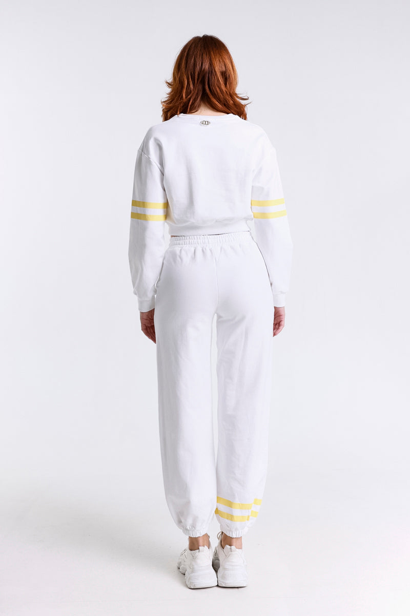 COMPLETO FELPA LOGO STRASS