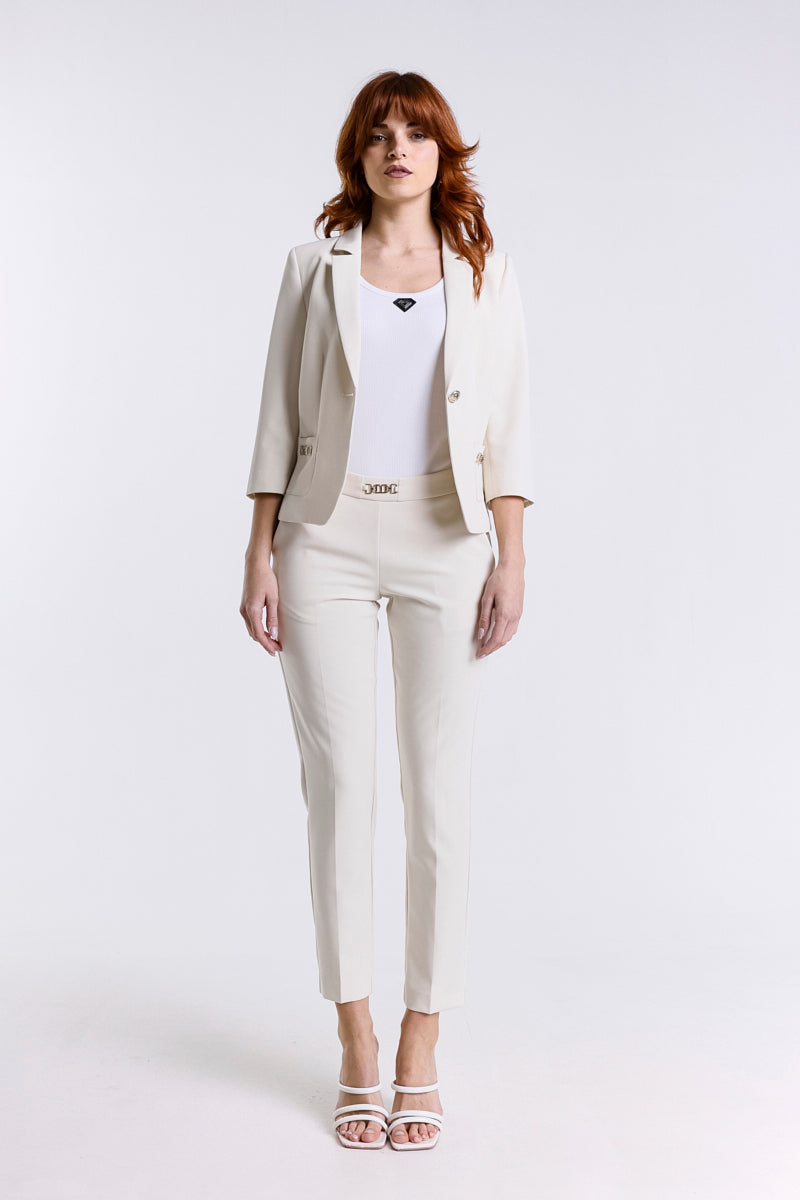 GIACCA IN TECNICO MANICHE TRE QUARTI