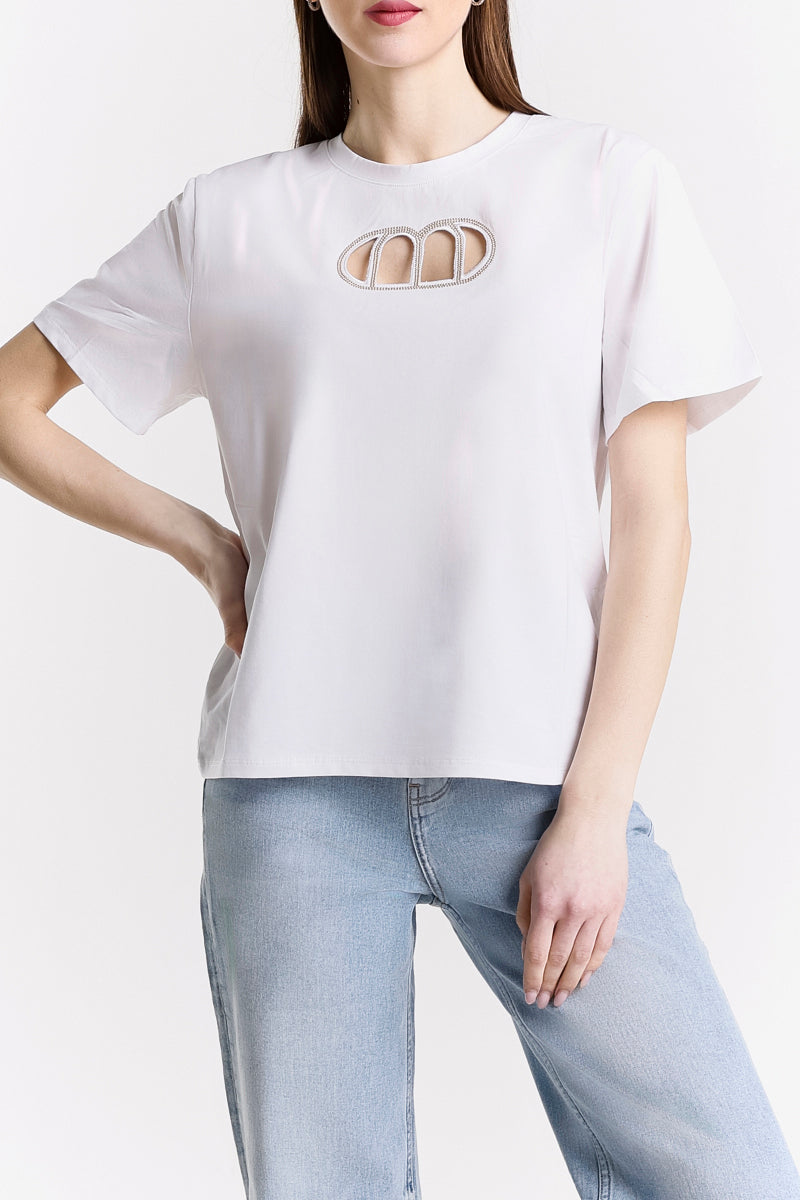 T-SHIRT LOGO CUT-OUT
