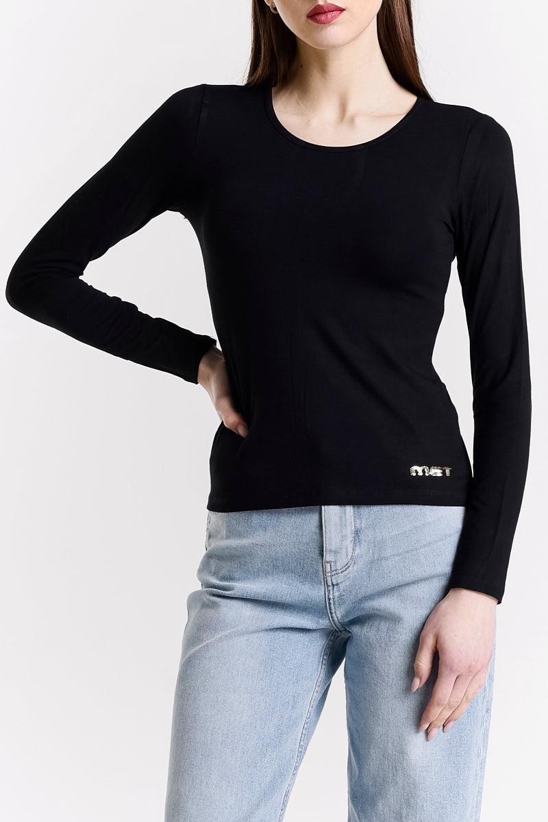 T-SHIRT MANICA LUNGA CUT OUT