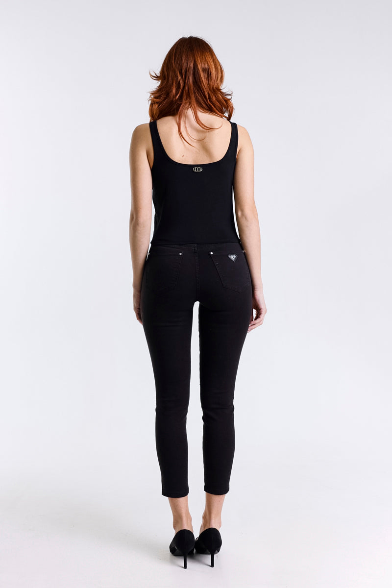 DENIM NERO SUPER SKINNY