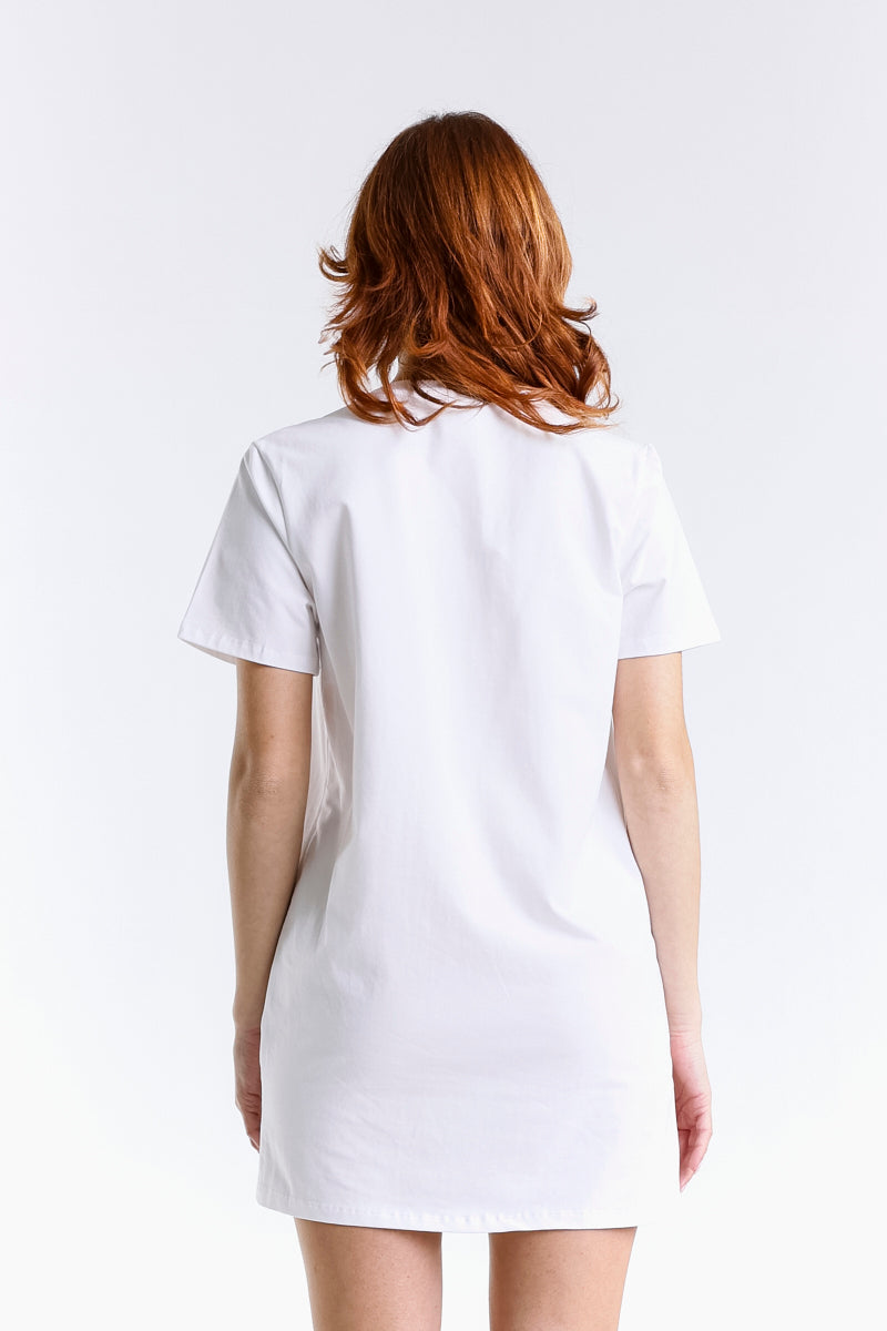 T-SHIRT DRESS STAMPA