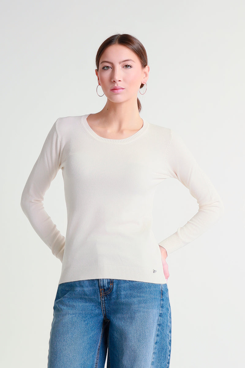 Maglia girocollo basic