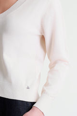 V-neck sweater