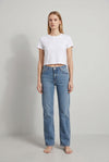 Jeans Donna Regular Fit – Denim Blu Chiaro Lavaggio Soft