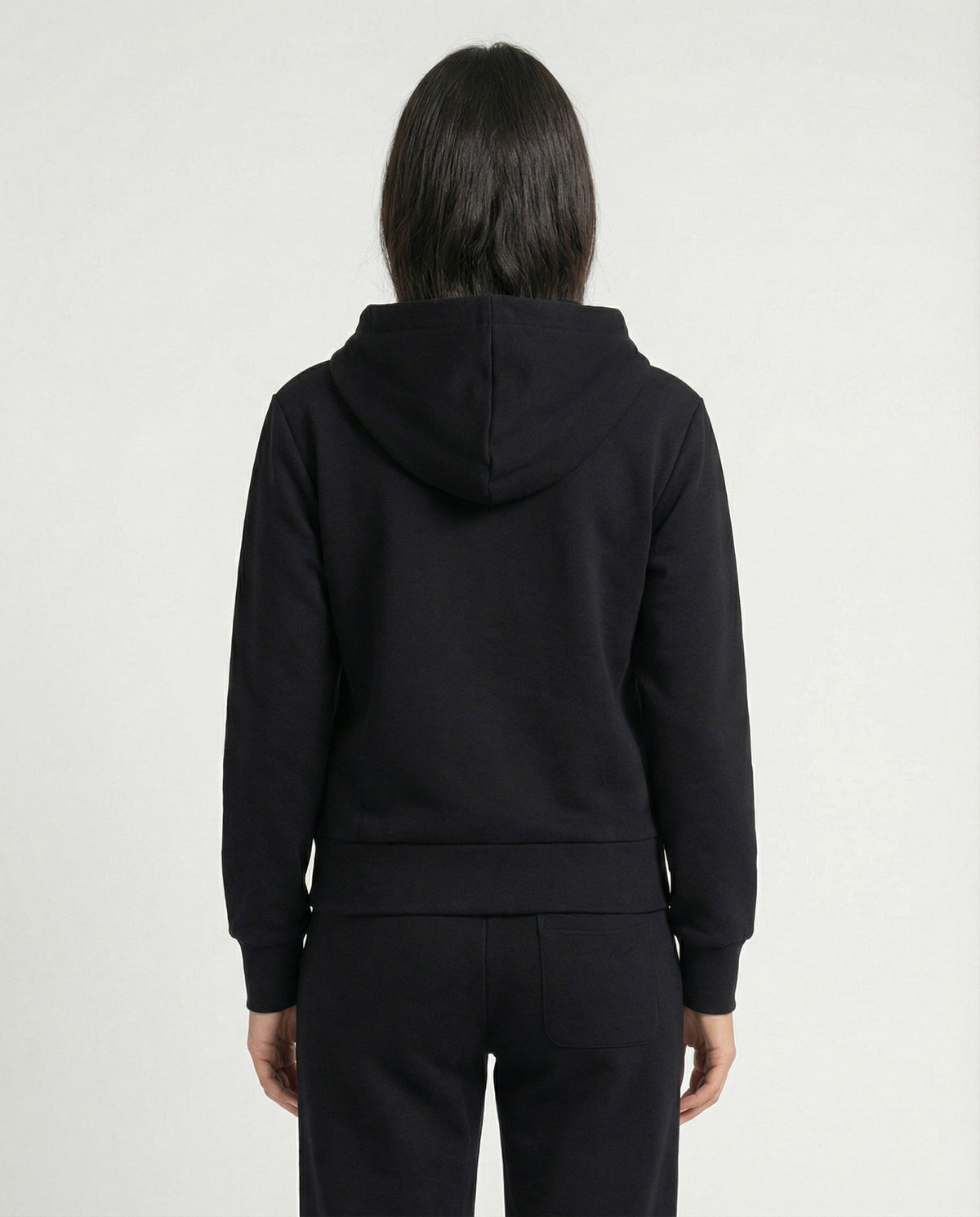 Felpa con cappuccio full zip