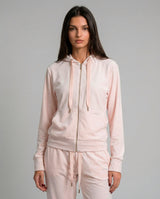 Felpa con cappuccio full zip