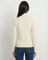 Dolcevita basic in maglia fine