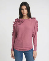 Maglia con volant