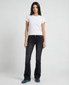 Jeans slim bootcut neri