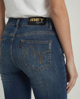 Jeans skinny a vita bassa