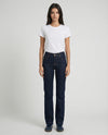 Jeans slim dritti blu scuro