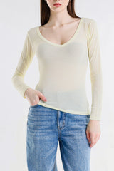 T-SHIRT SCOLLO A