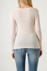 T-SHIRT SCOLLO A V