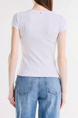 T-SHIRT CON PERLE
