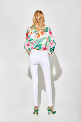 Pantaloni Bull Skinny a Vita Regolare