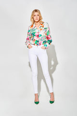 Pantaloni Bull Skinny a Vita Regolare