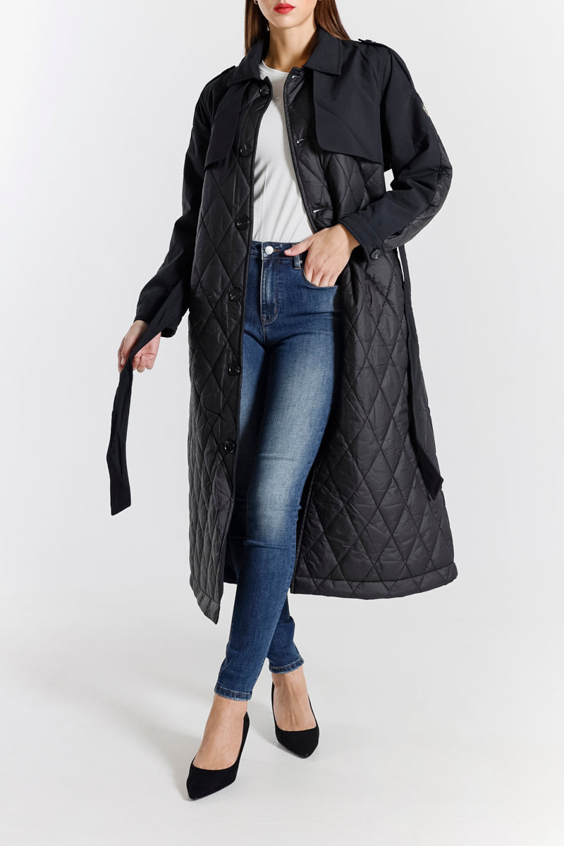 Cappotto Trapuntato Donna - Modello Lungo