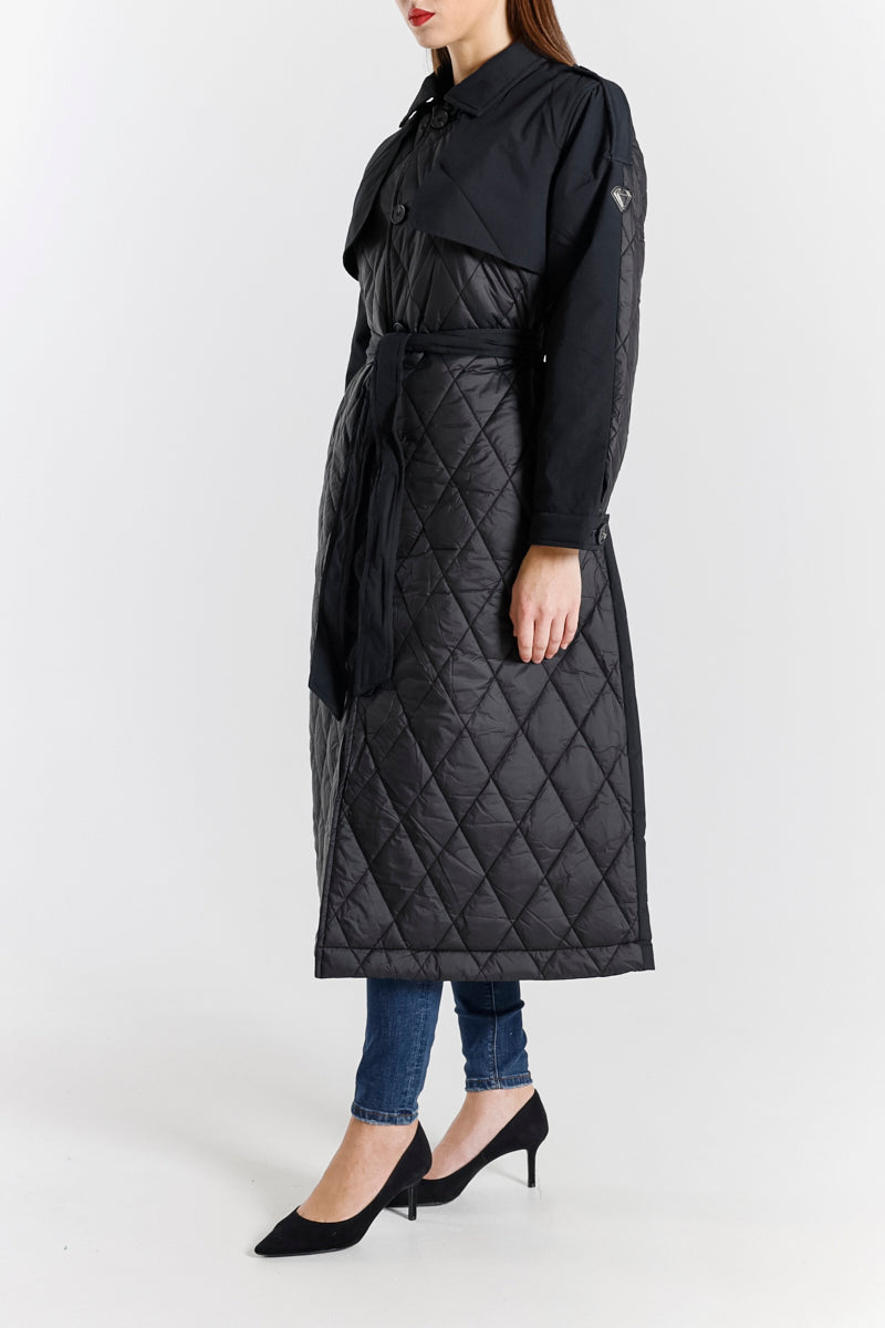 Cappotto Trapuntato Donna - Modello Lungo