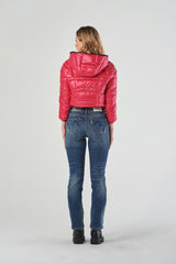 High-Waisted Blue Straight Leg Jeans