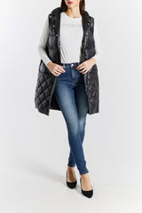 Gilet Trapuntato Lungo Donna