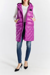 Gilet Trapuntato Lungo Donna