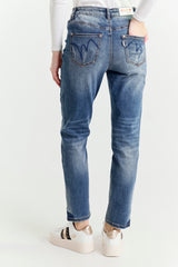 Mom Fit Jeans Blue Regular Waist
