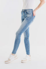 PANTALONE SKINNY CON STRASS