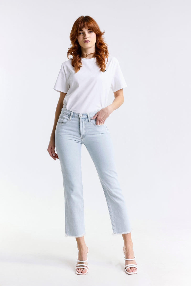 JEANS BOYFRIEND CROP