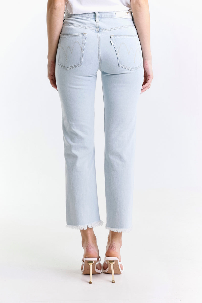 JEANS BOYFRIEND CROP