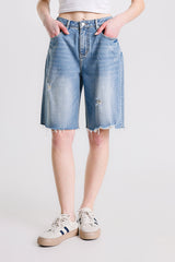 BERMUDA IN DENIM