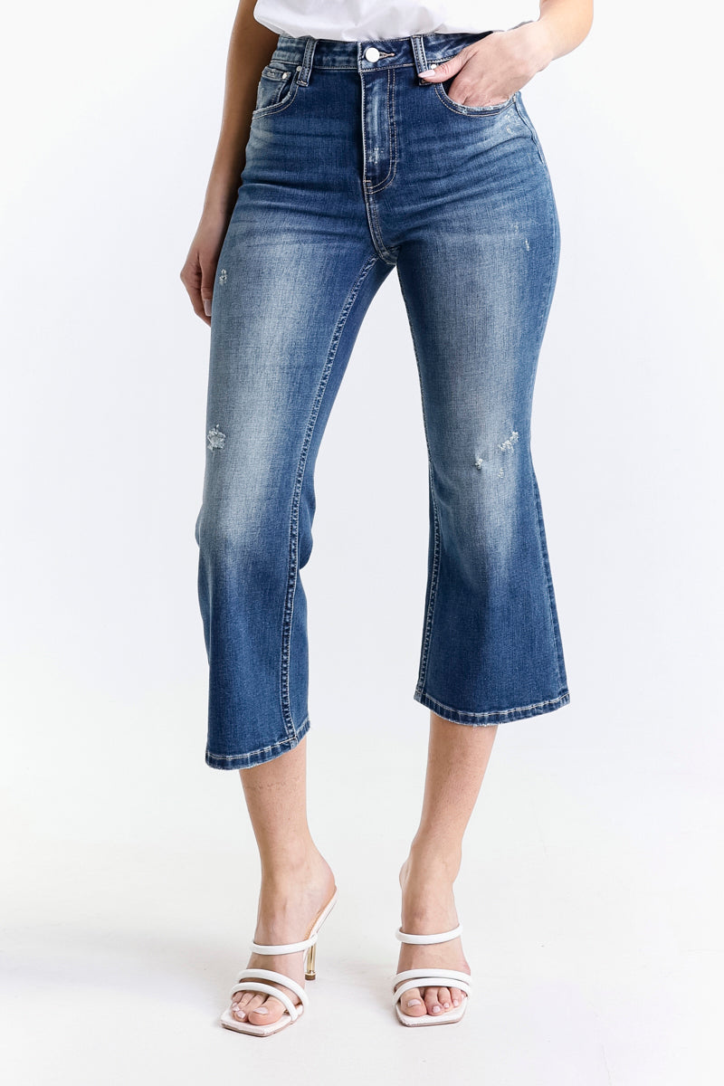 JEANS FLAIR CROPPED