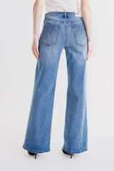 PANTALONE MARIA A ZAMPA DENIM