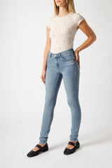 Jeans Donna Skinny Fit – Denim Chiaro Lavaggio Soft