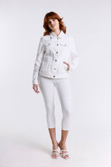RHINESTONE CAPRI PANTS