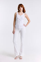 LUREX TOP WITH CHAINS