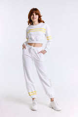 COMPLETO FELPA LOGO STRASS