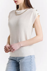 MAGLIA CON CATENA