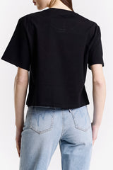 CROP TOP LOGO CUT-OUT