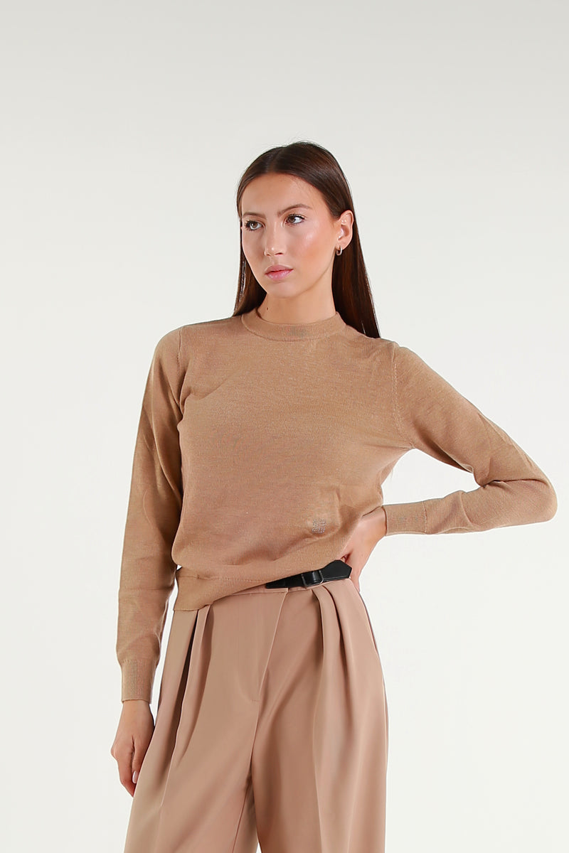 Maglia Donna Manica Lunga In Filato Leggero
