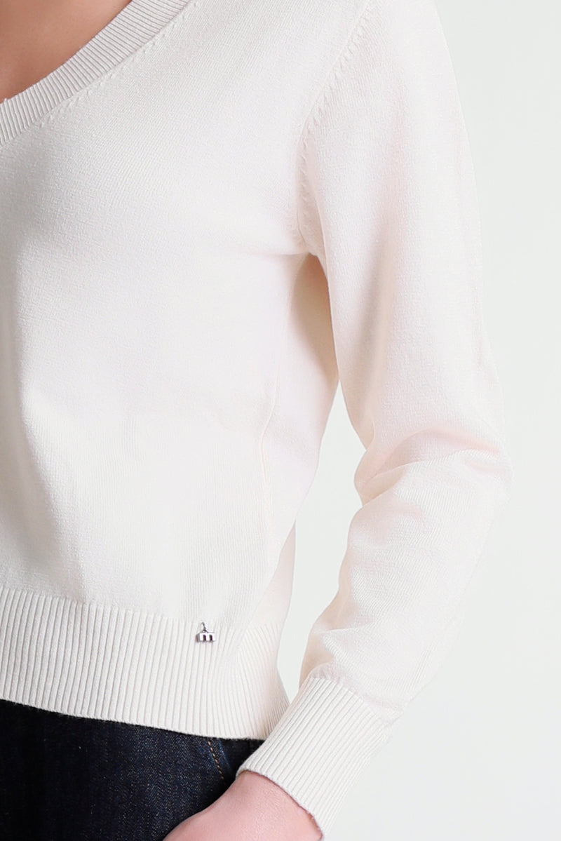 Maglia con scollo a V