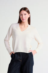 V-neck sweater